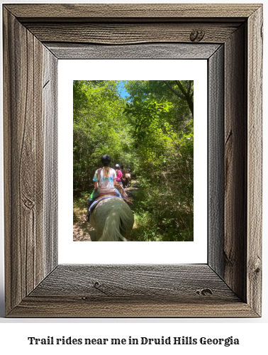 trail rides near me in Druid Hills, Georgia